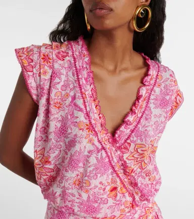 Poupette St Barth Printed minidress | Thumbnail 5