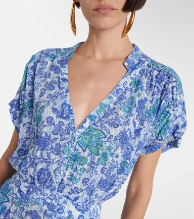 Poupette St Barth Printed jumpsuit | Thumbnail 4