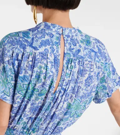 Poupette St Barth Printed jumpsuit | Thumbnail 6
