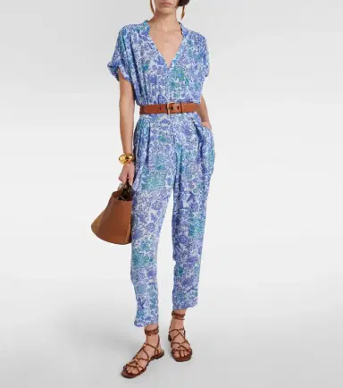 Poupette St Barth Printed jumpsuit | Thumbnail 7