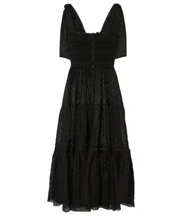 Poupette St Barth Triny cotton midi dress | Thumbnail 1 Poupette St Barth Triny cotton midi dress | Thumbnail 1