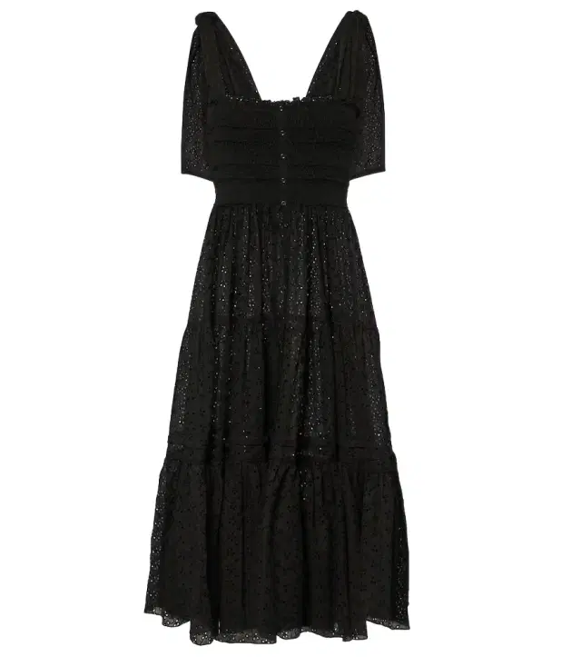 Poupette St Barth Triny cotton midi dress