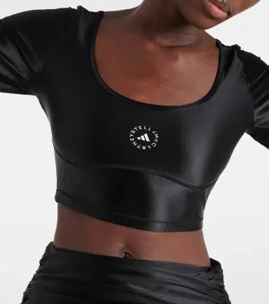adidas by Stella McCartney Logo technical crop top | Thumbnail 4