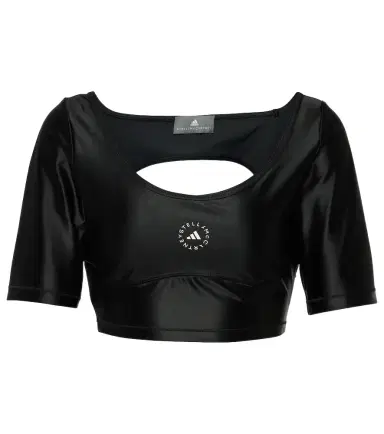 adidas by Stella McCartney Logo technical crop top | Thumbnail 1