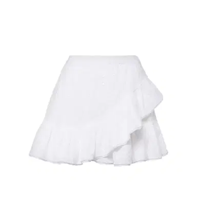 Poupette St Barth Bova broderie anglaise cotton miniskirt | Thumbnail 1