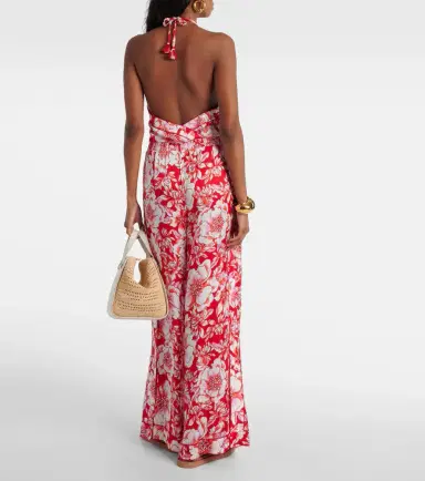 Poupette St Barth Isabelle floral jumpsuit | Thumbnail 2