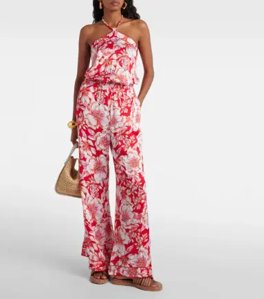 Poupette St Barth Isabelle floral jumpsuit | Thumbnail 3