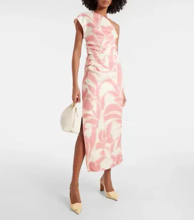 SIR. Belletto printed linen maxi skirt | Thumbnail 3