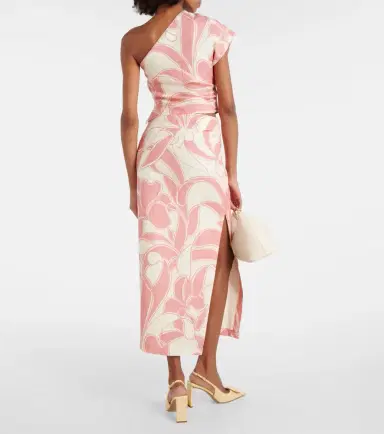 SIR. Belletto printed linen maxi skirt | Thumbnail 5