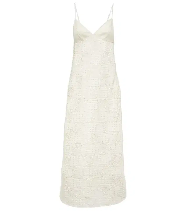 SIR Crochet cotton maxi dress