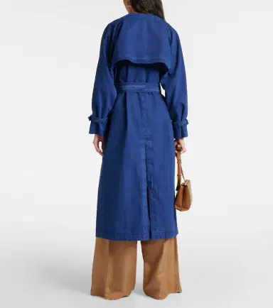 Max Mara Calao cotton canvas trench coat | Thumbnail 3