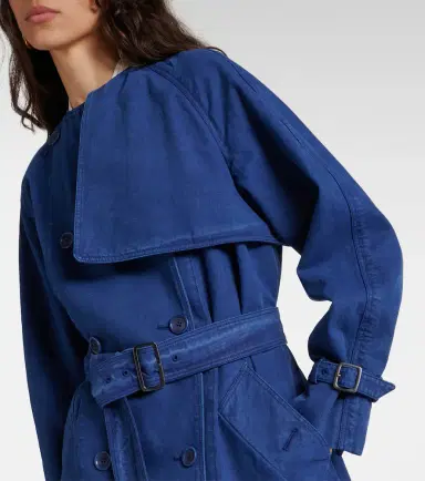 Max Mara Calao cotton canvas trench coat | Thumbnail 5