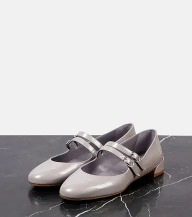 Christian Louboutin Sweet Jane patent leather Mary Jane flats | Thumbnail 2