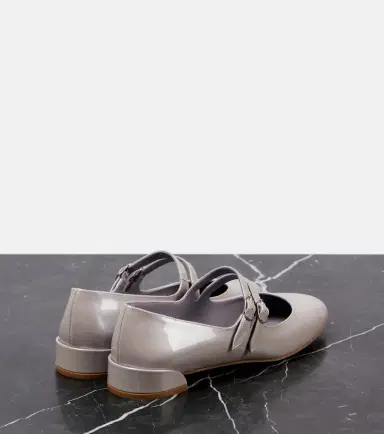 Christian Louboutin Sweet Jane patent leather Mary Jane flats | Thumbnail 3