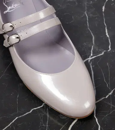 Christian Louboutin Sweet Jane patent leather Mary Jane flats | Thumbnail 4
