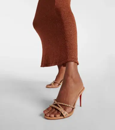 Christian Louboutin Tatoosh 85 spiked leather mules | Thumbnail 6 Christian Louboutin Tatoosh 85 spiked leather mules | Thumbnail 6
