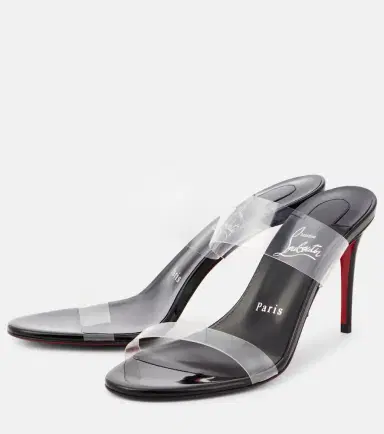 Christian Louboutin Just Nothing 85 PVC mules | Thumbnail 2 Christian Louboutin Just Nothing 85 PVC mules | Thumbnail 2