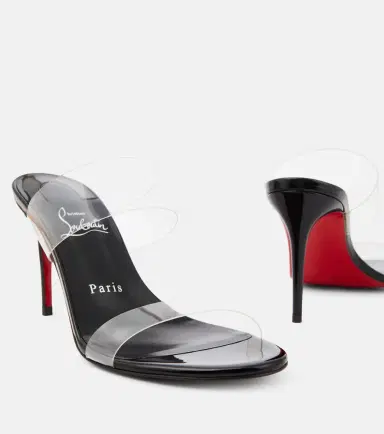 Christian Louboutin Just Nothing 85 PVC mules | Thumbnail 4 Christian Louboutin Just Nothing 85 PVC mules | Thumbnail 4