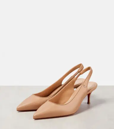 Christian Louboutin Sporty Kate Sling 55 leather slingback pumps | Thumbnail 3 Christian Louboutin Sporty Kate Sling 55 leather slingback pumps | Thumbnail 3