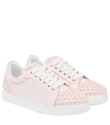 Christian Louboutin Vieira 2 studded leather sneakers | Thumbnail 1 Christian Louboutin Vieira 2 studded leather sneakers | Thumbnail 1