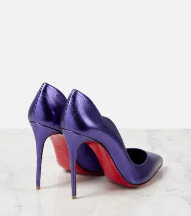 Christian Louboutin Hot Chick 100 metallic leather pumps | Thumbnail 4 Christian Louboutin Hot Chick 100 metallic leather pumps | Thumbnail 4