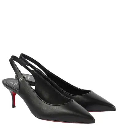 Christian Louboutin Sporty Kate 55 leather slingback pumps | Thumbnail 1