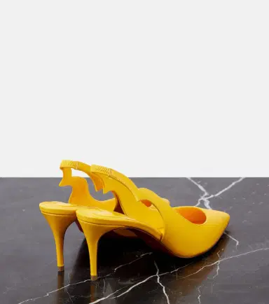 Christian Louboutin Hot Chick Sling 70 leather slingback pumps | Thumbnail 2
