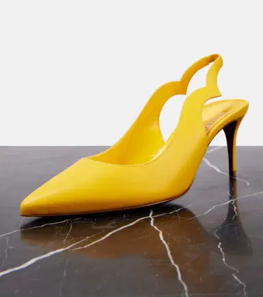 Christian Louboutin Hot Chick Sling 70 leather slingback pumps | Thumbnail 3