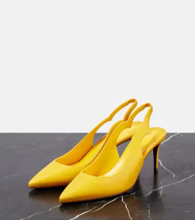 Christian Louboutin Hot Chick Sling 70 leather slingback pumps | Thumbnail 4