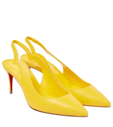 Christian Louboutin Hot Chick Sling 70 leather slingback pumps | Thumbnail 1