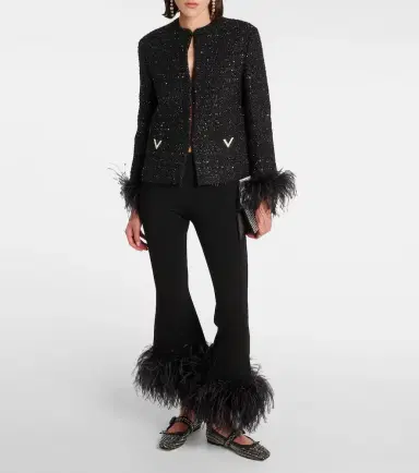 Christian Louboutin Mamastrapitina embellished mesh ballet flats | Thumbnail 6