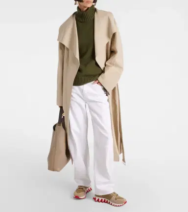 Christian Louboutin Nastroshark leather and canvas sneakers | Thumbnail 5 Christian Louboutin Nastroshark leather and canvas sneakers | Thumbnail 5
