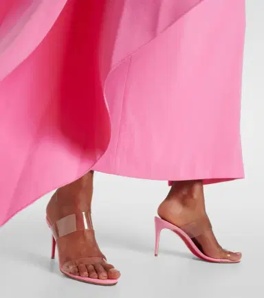 Christian Louboutin Just Nothing 85 PVC mules | Thumbnail 3 Christian Louboutin Just Nothing 85 PVC mules | Thumbnail 3