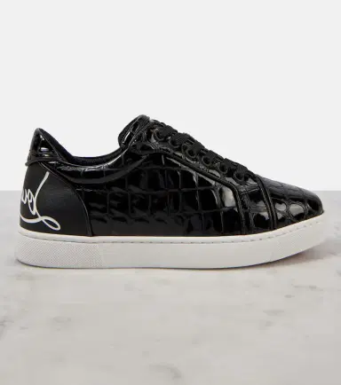 Christian Louboutin Fun Vieira croc-effect leather sneakers | Thumbnail 5