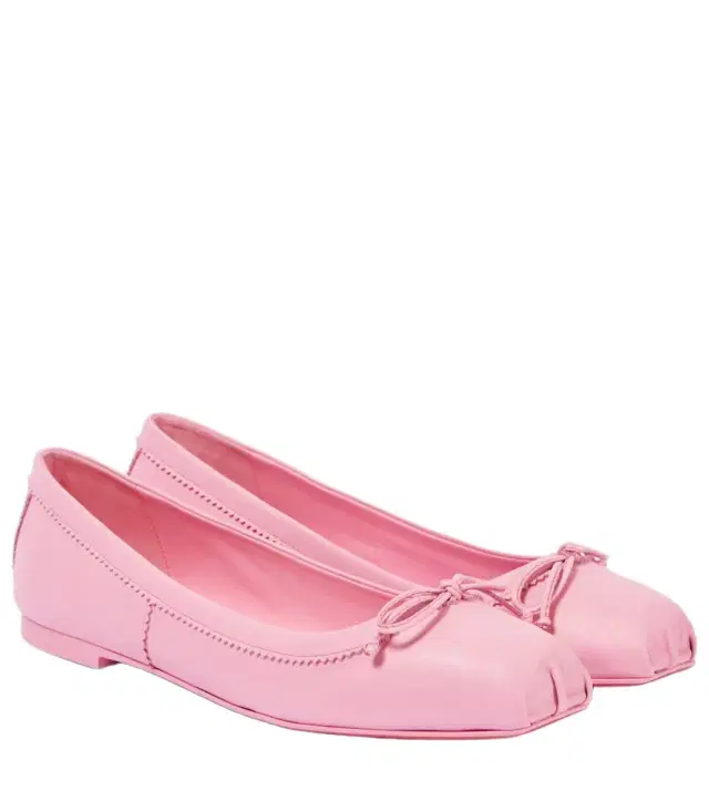 Mamadrague leather ballet flats