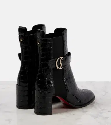 Christian Louboutin CL croc-effect leather ankle boots | Thumbnail 4 Christian Louboutin CL croc-effect leather ankle boots | Thumbnail 4