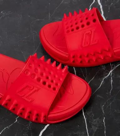 Christian Louboutin Take It Easy slides | Thumbnail 2