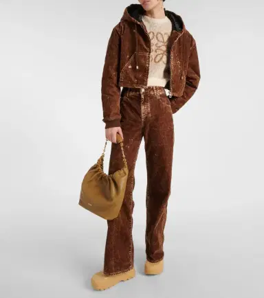 Loewe Squeeze Small leather shoulder bag | Thumbnail 4