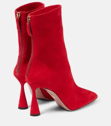 Aquazzura Amore 95 suede ankle boots | Thumbnail 4