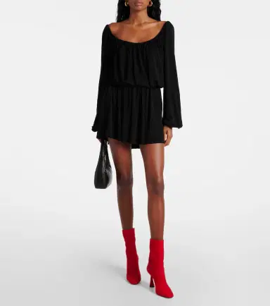Aquazzura Amore 95 suede ankle boots | Thumbnail 5