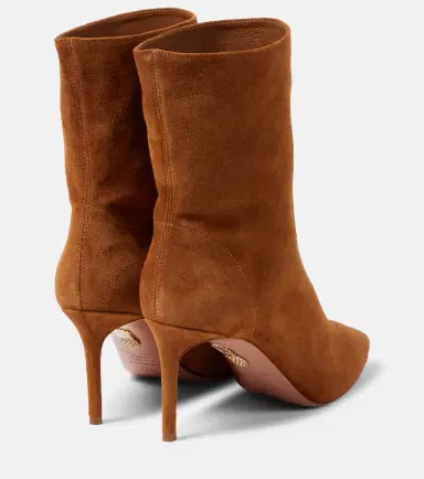 Aquazzura Matignon suede booties | Thumbnail 4