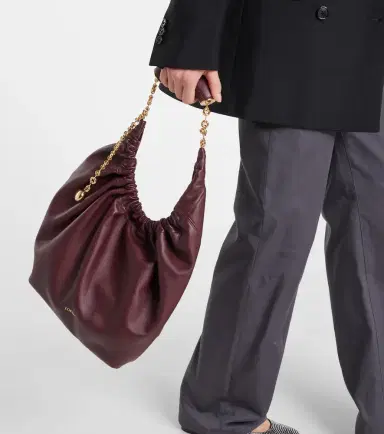 Loewe Squeeze Medium leather shoulder bag | Thumbnail 7