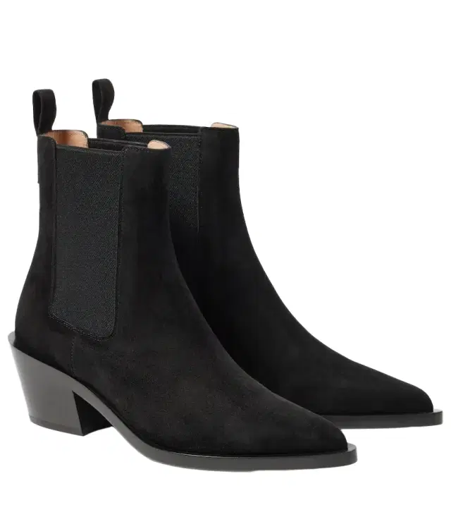 Gianvito Rossi Wylie suede ankle boots