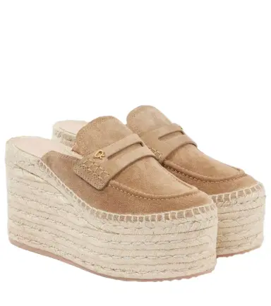 Gianvito Rossi Suede espadrille wedges | Thumbnail 1