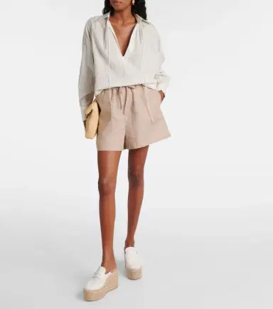 Gianvito Rossi Leather espadrille wedges | Thumbnail 6