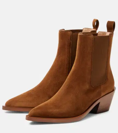 Gianvito Rossi Wylie suede ankle boots | Thumbnail 2