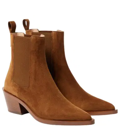 Gianvito Rossi Wylie suede ankle boots | Thumbnail 1