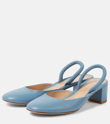 Gianvito Rossi Tivoli leather mules | Thumbnail 4