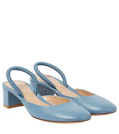 Gianvito Rossi Tivoli leather mules | Thumbnail 1