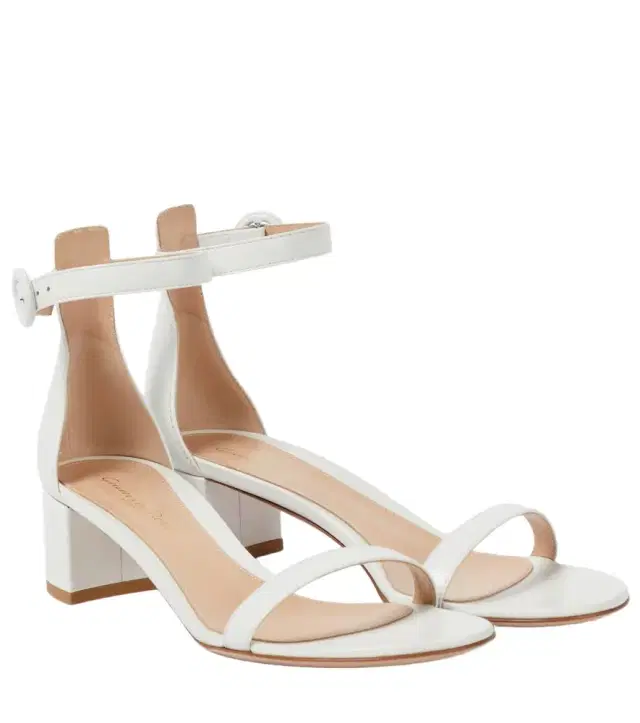 Gianvito Rossi Gaeta 45 leather sandals